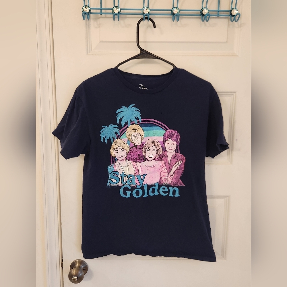 Womens Short Sleeve T Shirt Golden Girls Size M‎ #JJ1002